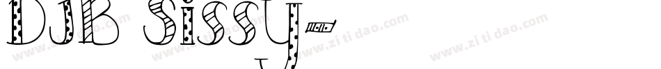 DJB Sissy字体转换